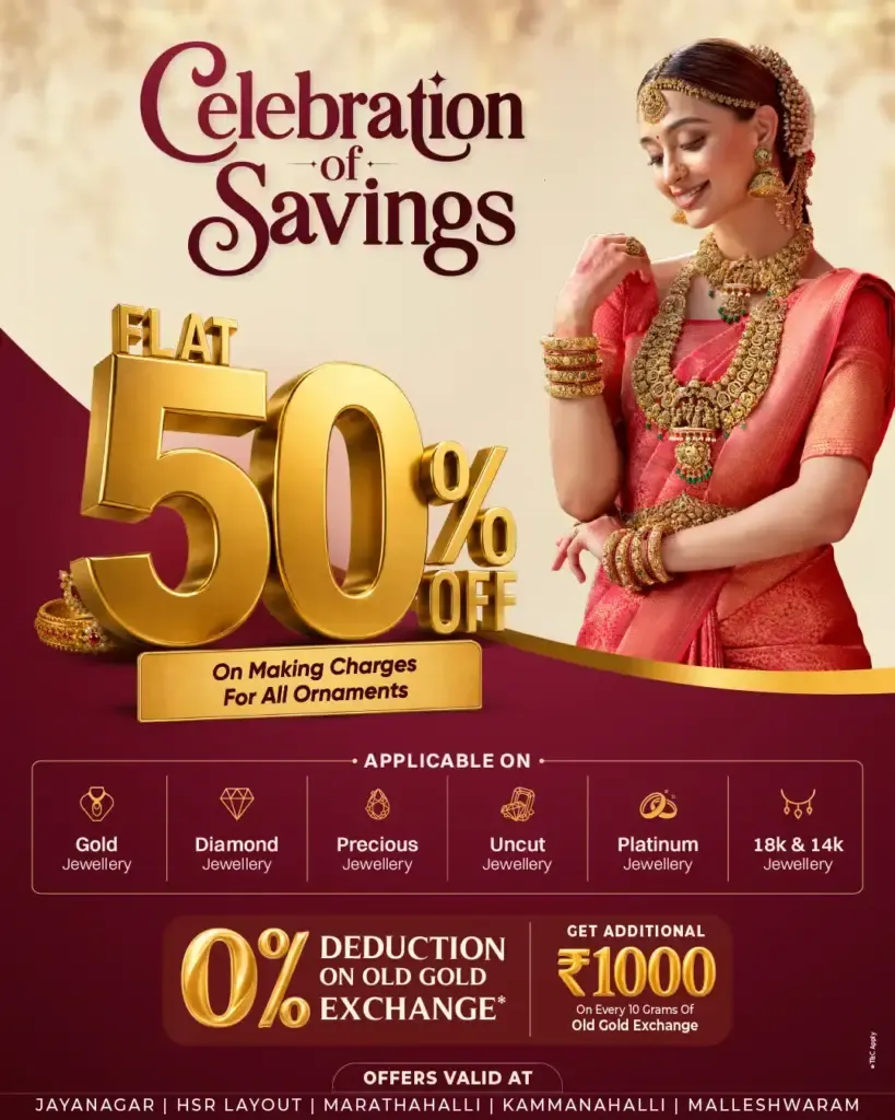 Disocunt onjwellery on makinhg charges